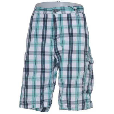 Shorts cargo (Bleu, Blanc, Multicolore) de Identic Man Coton