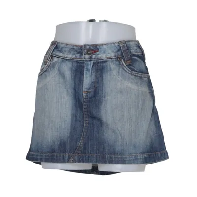Spijkerrok (Blauw) van Only Jeans Katoen