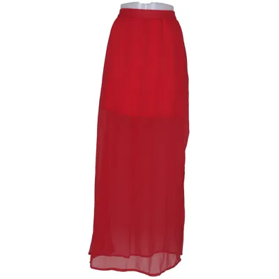 Maxi rok (Rood) van Mango Casualwear Polyester, Viscose
