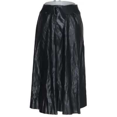 Vinyl rok (Zwart) van Boohoo Polyester, Polyurethaan