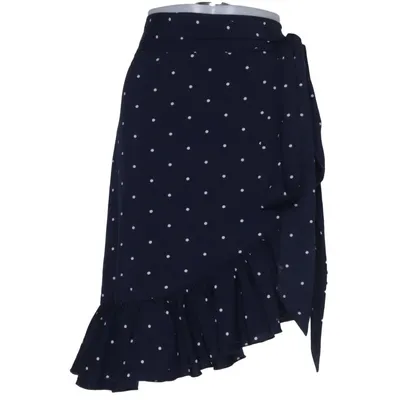 Wrap skirt (Blue, White) from Daisy Grace Polyester