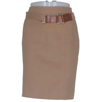 Rok (Beige) van MaxMara Angora, Polyamide, Wol