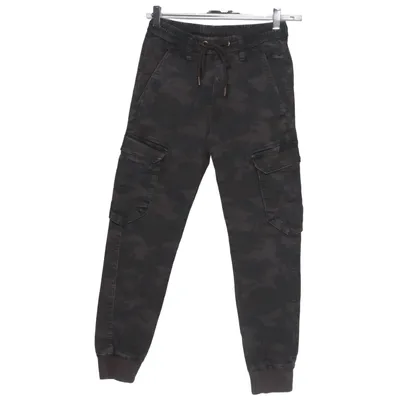 Cargobyxor (REFLEX RIB CARGO) från Leveté Room Bomull, Elastan