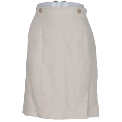 Kjol (Beige) från PTA Acetat, Linne, Viskos