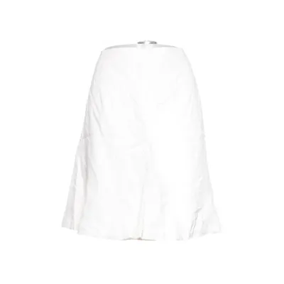Nederdel (Hvid) fra Fransa Polyester, Viscose
