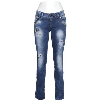 Jeans (Blå) från Simply Chic Bomull, Elastan