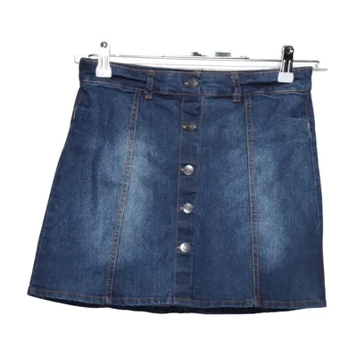 Denim skirt (Blue) from Mywear Young Cotton, Elastane, Polyester, Viscose