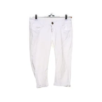 Trekvartsbyxor (Vit) från Crocker Bomull, Elastan