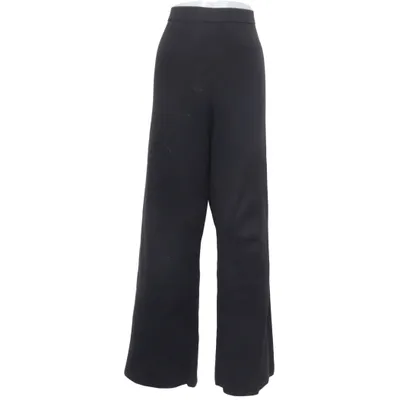 Palazzo broek (Zwart) van Uniqlo Katoen, Gerecycled polyester, Viscose