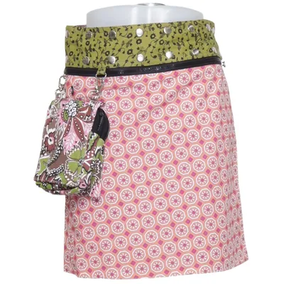 Wrap skirt (Pink, Green, Brown) from ZAND Amsterdam