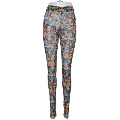 Leggings (Svart, Flerfärgad) från Ganni Elastan, Polyamid
