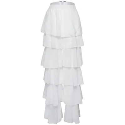 Byxor (Vit) från Shein X Polyester