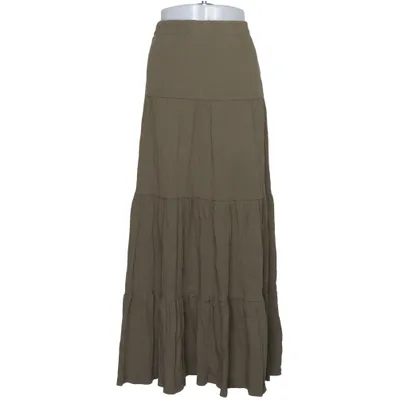 Jupe longue (Vert) de ONLY Coton biologique