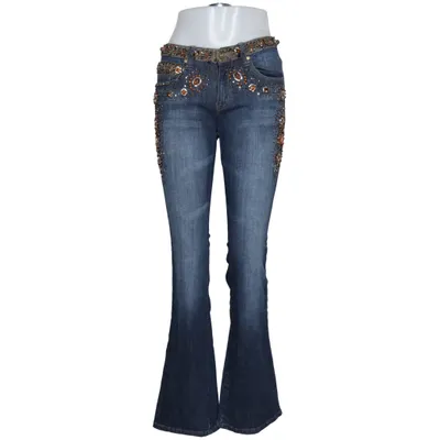 Jeans (Blå) från Rosa & Rose Bomull, Elastan