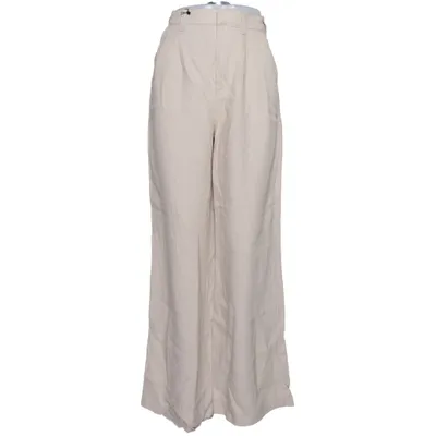 Palazzo pants (Beige) from Zara Linen, Viscose