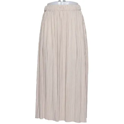 Långkjol (Beige) från Samsøe & Samsøe Elastan, Polyester