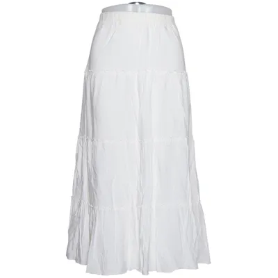 Långkjol (Vit) från Brandy Melville Bomull, Viskos