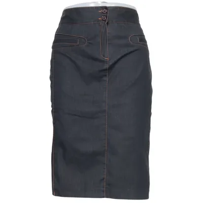 Jupe en jean (Bleu) de Kor@Kor Coton, Élasthane, Polyester