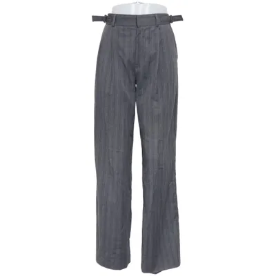 Kostymbyxor (Grå) från Stradivarius Elastan, Polyester, Viskos