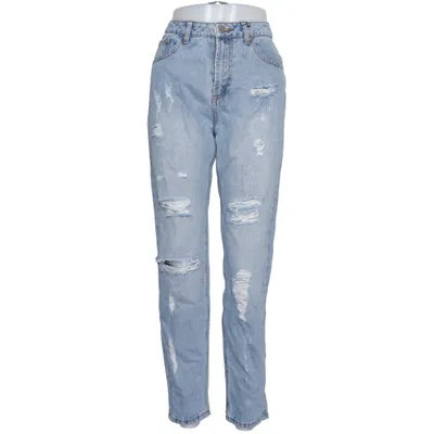 Jeans (Blå) från Forever 21 Bomull