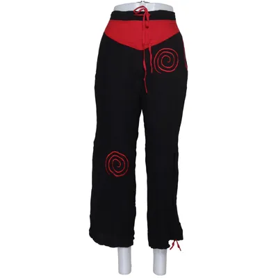 Pantalon de jogging (Noir, Rouge) de Loona Viscose