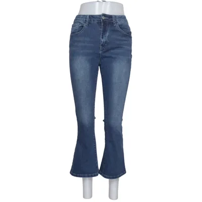 Jean (Bleu) de Dazy Coton, Élasthane, Polyester, Viscose