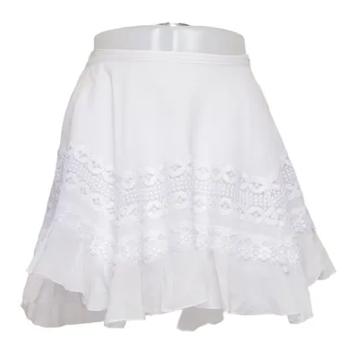 Kjol (Vit) från Charo Ruiz Bomull, Polyester