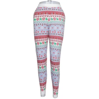 Pyjamasbyxor (Röd, Grön, Vit, Flerfärgad) från Primark Cares Polyamid, Polyester