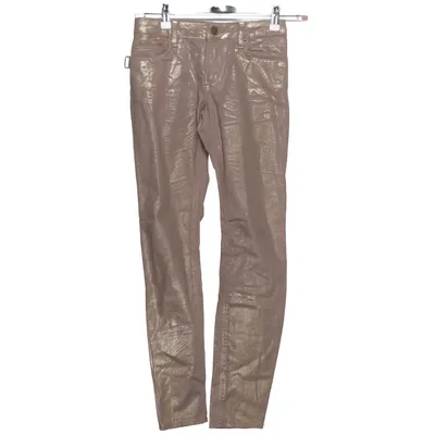 Spijkerbroek (Bruin, Goud) van Zadig & Voltaire Deluxe Katoen, Elastaan
