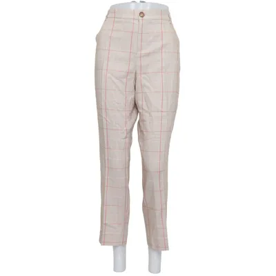 Pantalon de costume (Beige, Rouge) de Xandres Élasthane, Polyester, Viscose