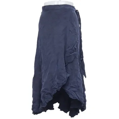 Slå om-nederdel (Grå) fra Scotch & Soda Cupro, Viscose