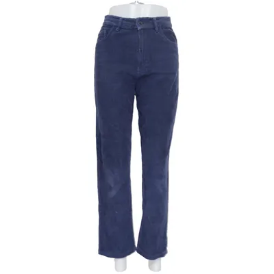 Corduroy broek (Blauw) van Thinking Mu Katoen