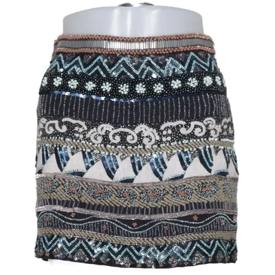 Rock (Schwarz, Blau, Mehrfarbig) von Exclusive Collection Gina Tricot Viskose