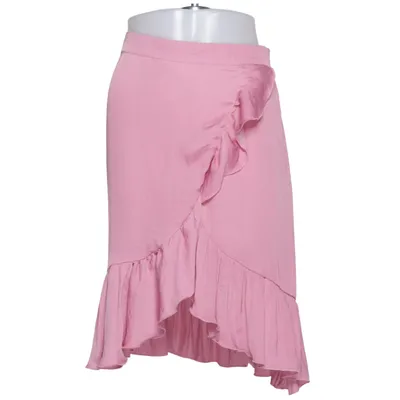 Slå om-nederdel (Pink) fra NA-KD Polyester