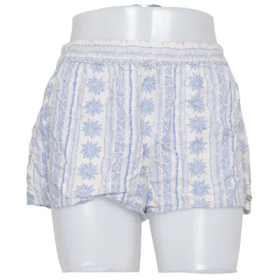 Pajama shorts (Beige, Blue) from Pacific Republic Pull & Bear Linen, Viscose