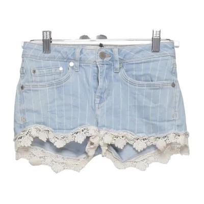 Short en jean (Bleu, Blanc) de Superdry Coton, Élasthane