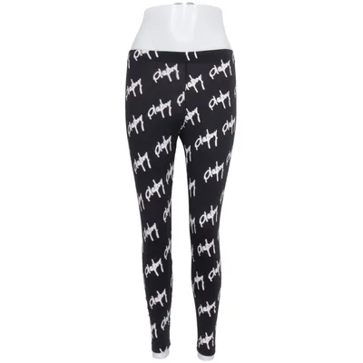 Legging (Noir, Blanc) de Playboy x Missguided Coton, Élasthane, Polyester