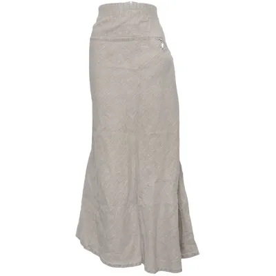 Maxi skirt (Beige) from Bohéme Linen