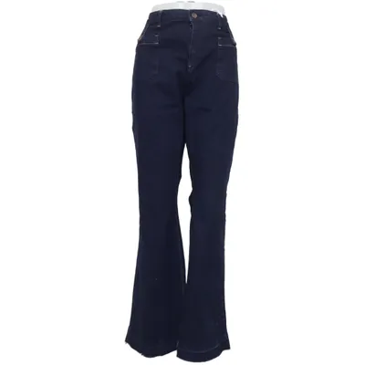 Jeans (Blå) från Zizzi Bomull, Elastan