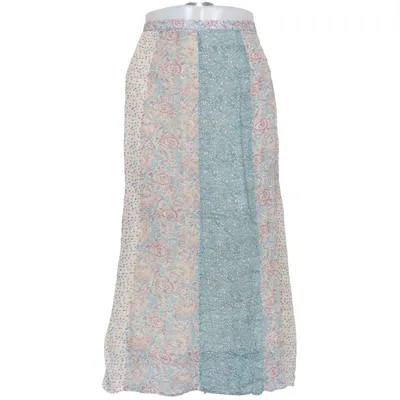 Maxi nederdel (Blå, Flerfarvet) fra Jensen Women Only Viscose