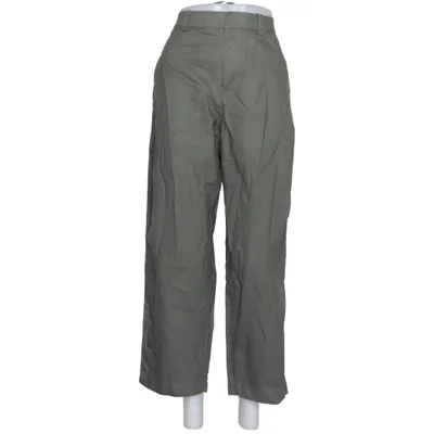 Byxor (Grön) från Uniqlo Bomull, Linne, Polyester