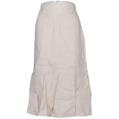 Jupe (Beige) de Gerry Weber Acétate, Lin