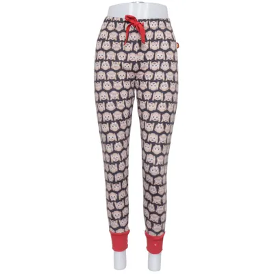 Pyjama broek (Zwart, Bruin, Rood) van Bravado Elastaan, Polyester