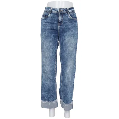Spijkerbroek (Blauw) van Street One Katoen, Elastaan, Polyester