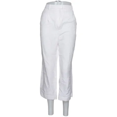 Trekvart bukser (Hvid) fra H&M Linned, Polyester, Viscose