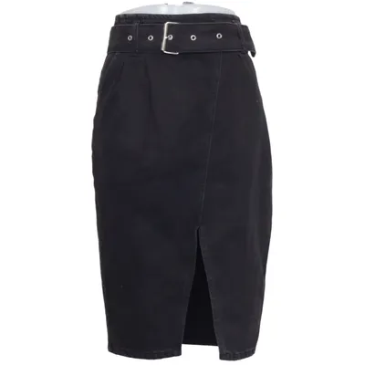 Jeanskjol (Svart) från Dilvin Basic Bomull
