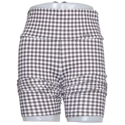 Three-quarter pants (Brown, White) from Aim'n Elastane, Polyester