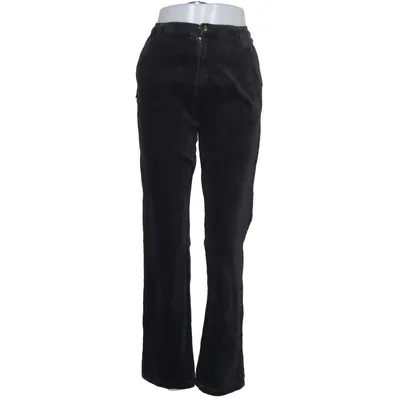 Corduroy pants (Black) from Fedeli Cotton, Elastane
