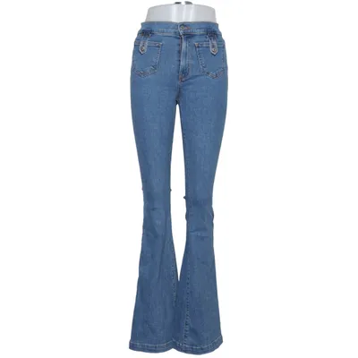 Jeans (Blå) från Veronica Beard Bomull, Polyuretan