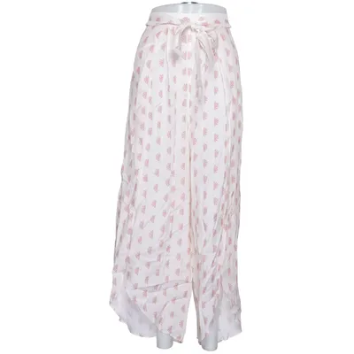 Palazzo broek (Roze, Wit) van Watercult Viscose